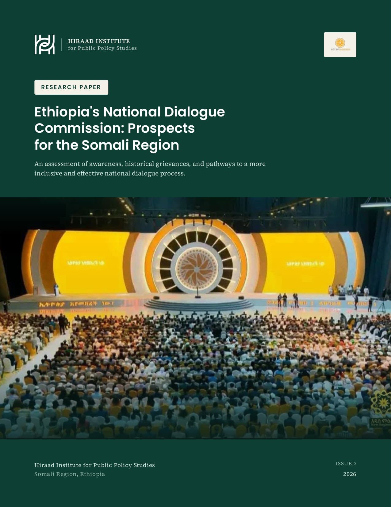 Ethiopia's National Dialogue Commission: Prospects for the Somali Region