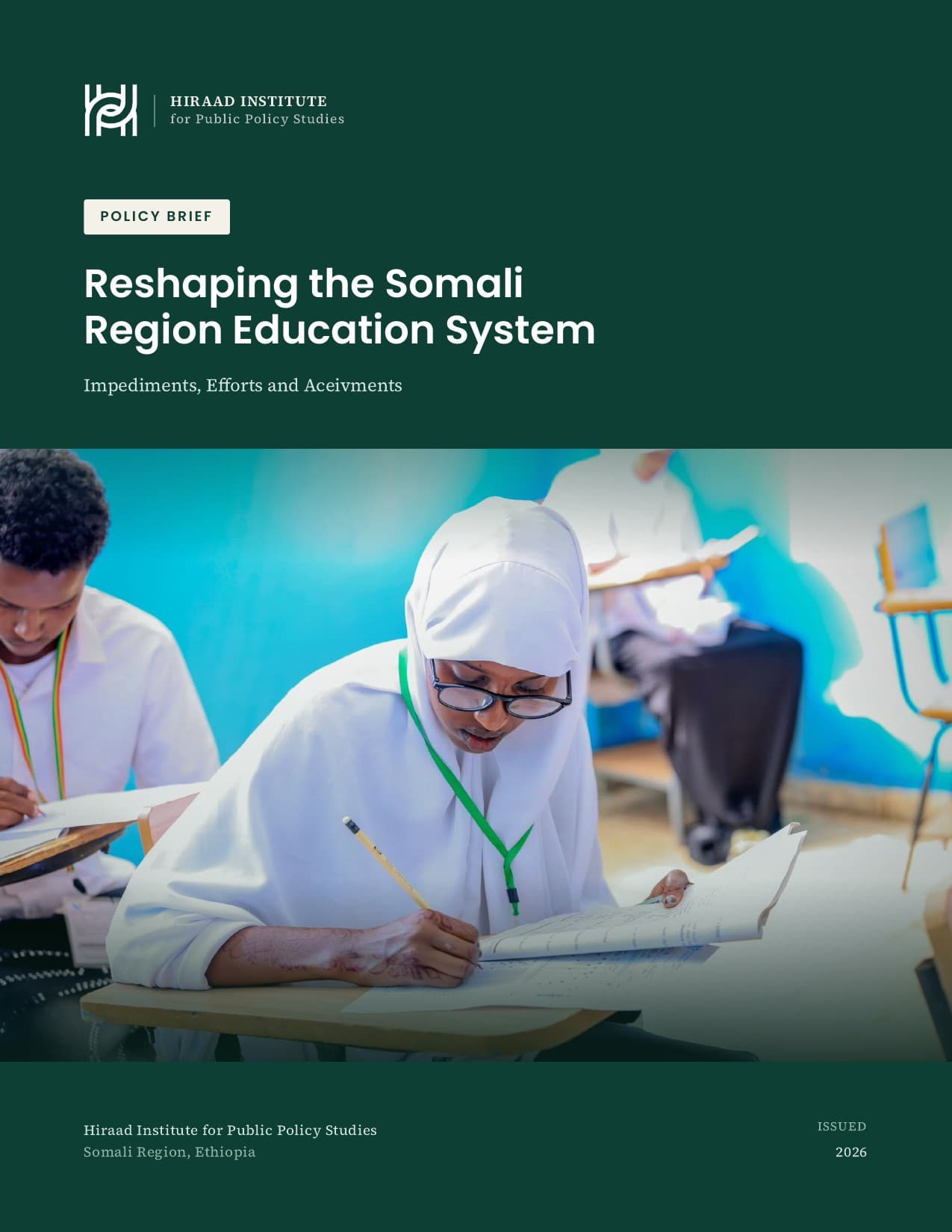 Reshaping the Somali Region Education System